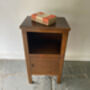 1930’s Vintage Mid Century Bedside Cabinet, thumbnail 9 of 10