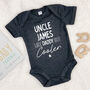 Uncle, Like Daddy But Cooler Babygrow, thumbnail 2 of 7
