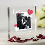 Personalised Romantic Love Photo Acrylic Block, thumbnail 1 of 3