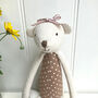 Personalised Linen Soft Toy, thumbnail 3 of 4