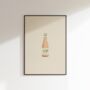 Chicken Wine Print, thumbnail 1 of 6