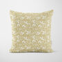 Personalised Gold Village Christmas Cushion, thumbnail 5 of 7
