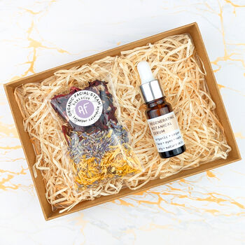 Organic Regenerating Facial Skincare Gift Box, 5 of 12