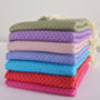 Colourful Hand Woven Cotton Hamam Hand Towel, thumbnail 1 of 12