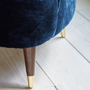 The New Pinta Armchair In Luxe Velvet, 4 of 9