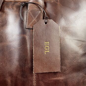Olive Green Canvas Weekend Holdall With Leather Trim, 2 of 8