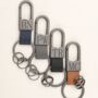 Personalised Engraved Mens Key Clip Handy Bag Charm, thumbnail 2 of 7
