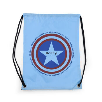 Personalised Superhero Waterproof Swim Bag, 5 of 6