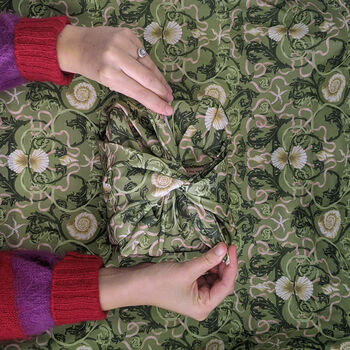 Reusable Luxury Fabric Gift Wrap, Furoshiki Wrapping, 3 of 6