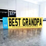 Personalised 'Grandad' Standing Acrylic Number Plate, thumbnail 2 of 6