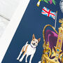 King Charles Coronation Crown Art Print, thumbnail 6 of 8