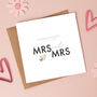 Mr And Mrs / Mr And Mr / Mrs And Mrs Wedding Card, thumbnail 3 of 3