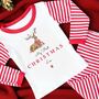 Kids Personalised Christmas Pyjamas, thumbnail 1 of 3