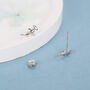 Sterling Silver Hammerhead Shark Stud Earrings, thumbnail 5 of 12