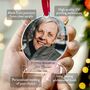 Memorial Photo Ornament In Loving Memory, thumbnail 2 of 8