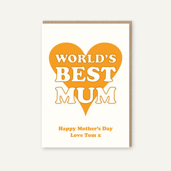 Personalised World's Best Mum Birthday Card, 3 of 3