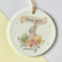 Personalised Easter Ceramic Decoration, thumbnail 1 of 3