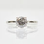 0.98ct Round Brilliant Cut Diamond Solitaire Engagement Ring, thumbnail 1 of 2