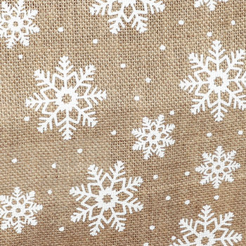 Christmas Crafts Jute Snowflake Table Runner, 2 of 6