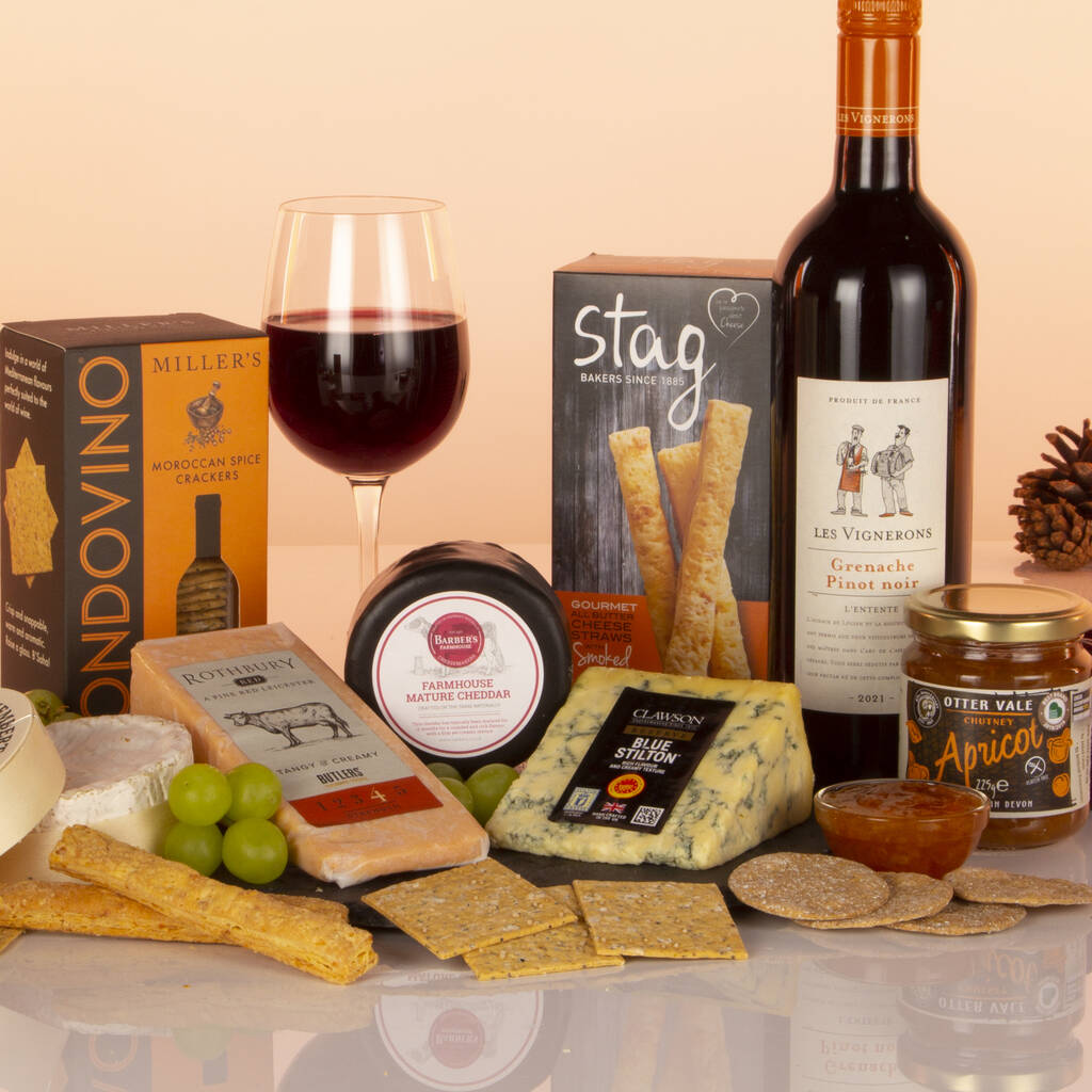 Cheese Lovers Gift Basket By Virginia Hayward