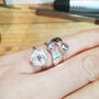 Child's Leaf Ring With Birthstone, thumbnail 2 of 8
