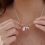 Jack Russell Terrier Personalised Silver Necklace, thumbnail 2 of 8