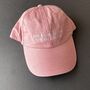 Just A Girl Personalised Slogan Cap, thumbnail 6 of 6