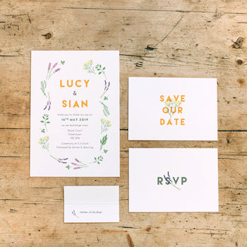 Herb Garden Wedding Stationery Collection, 2 of 11