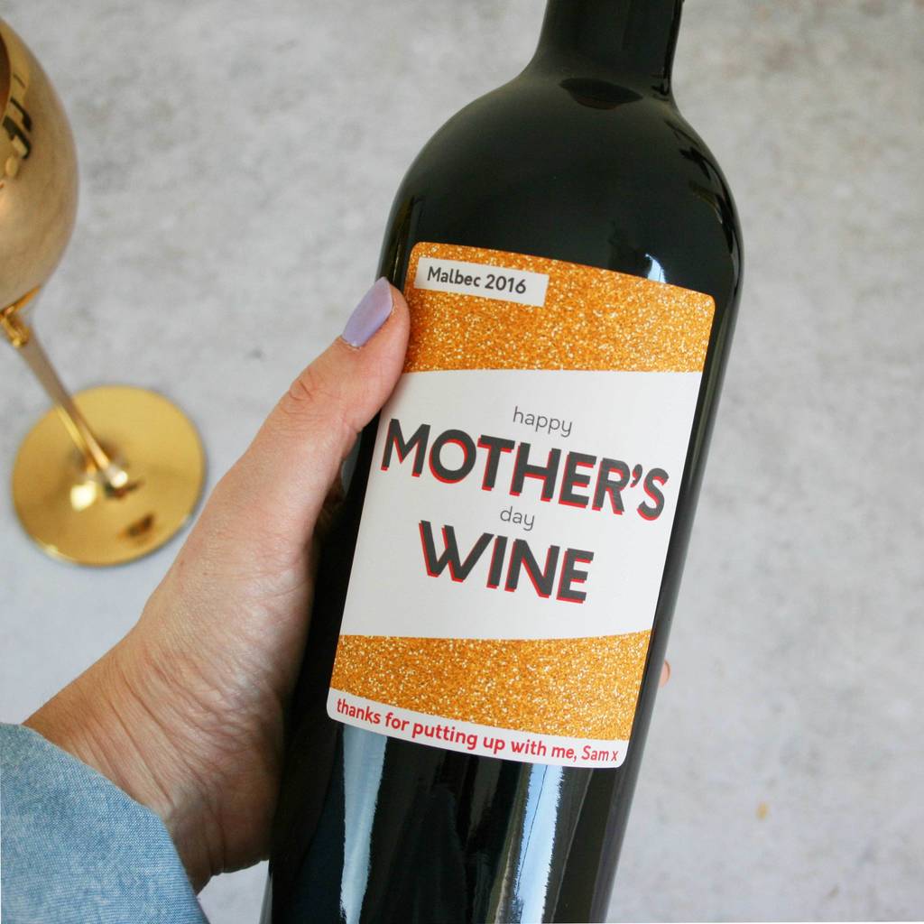 Personalised Mother's Day Wine Gift, 1 of 6