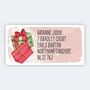 Personalised Christmas A4 Sheet Labels 32x63mm, thumbnail 3 of 4