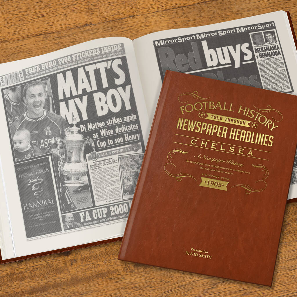 Notts County Personalized Newspaper Book Historic, 51% OFF