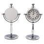 Personalised 20th Anniversary Silver Colour Desk Clock, thumbnail 3 of 12