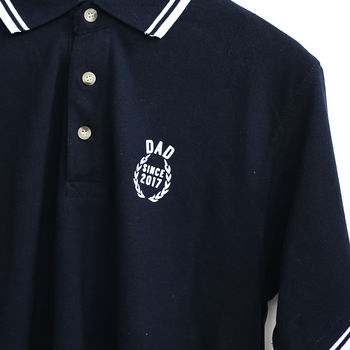 Personalised Dad/Grandad/Uncle Polo Shirt, 4 of 12