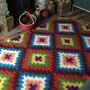 Patchwork Rug Hand Loom Wool Fat Quarters, thumbnail 6 of 11