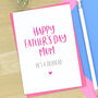 Father's Day Card For Mum He's A Dickhead, thumbnail 2 of 3