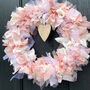 Pink Christmas Fabric Reusable Wreath Kit, thumbnail 2 of 6