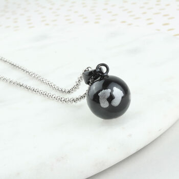 Pregnancy Chime Ball Necklace, 4 of 9