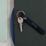 Special Date Leather Long Keyring, thumbnail 2 of 6
