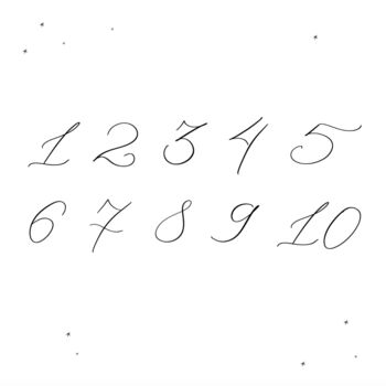 Custom Constellation Navy Table Name, 8 of 9