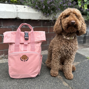 Personalised Doggy Daycare New Puppy Gift Backpack, 3 of 12