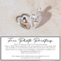 Personalised Sterling Silver Moonstone Locket Necklace, thumbnail 11 of 11