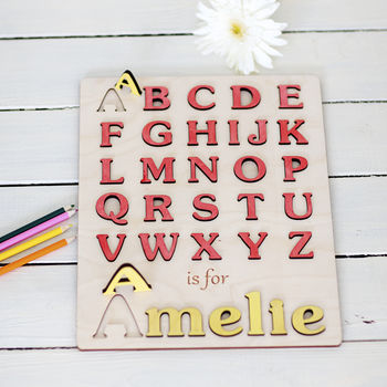 My First Alphabet Personalised Puzzle, 3 of 7