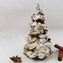 White Chocolate Snow Gold Chocolate Christmas Tree, thumbnail 5 of 9