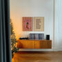 Meowy Christmas Cat Print, thumbnail 6 of 9