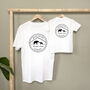 Personalised Best Buds, Mother's Day Bear T Shirt Set, thumbnail 1 of 11
