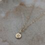 9ct Gold Sun Necklace, thumbnail 3 of 5