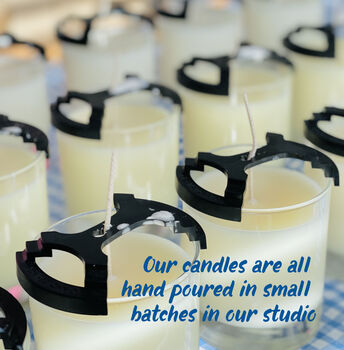 Bow Personalised First Christmas Candle Gift, 4 of 4