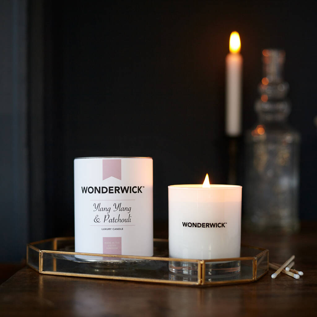 Wonderwick™ Blanc Crackling Wooden Wick Scented Candle By The Country Candle Company