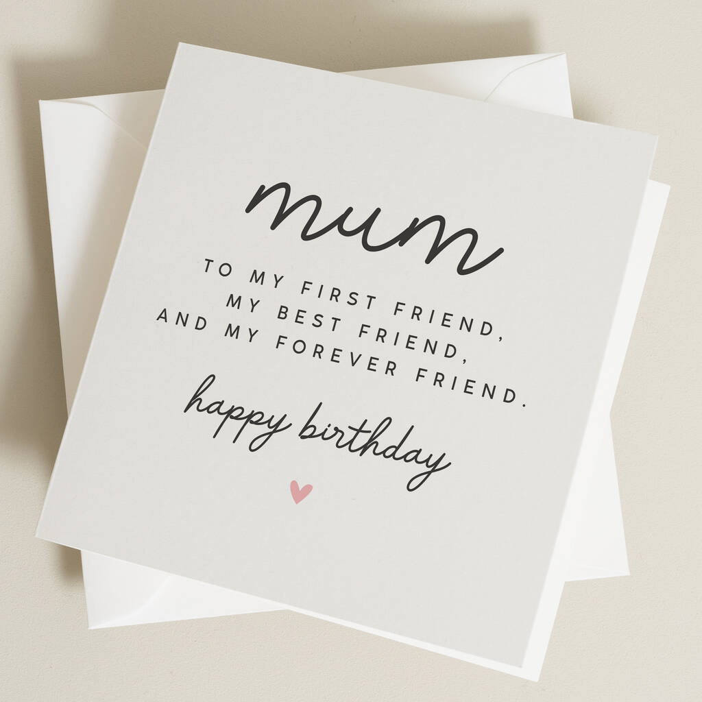 Special Mum Birthday Card By Paper Scene