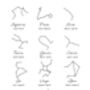 His And Hers Combined Constellation Necklace, thumbnail 4 of 7